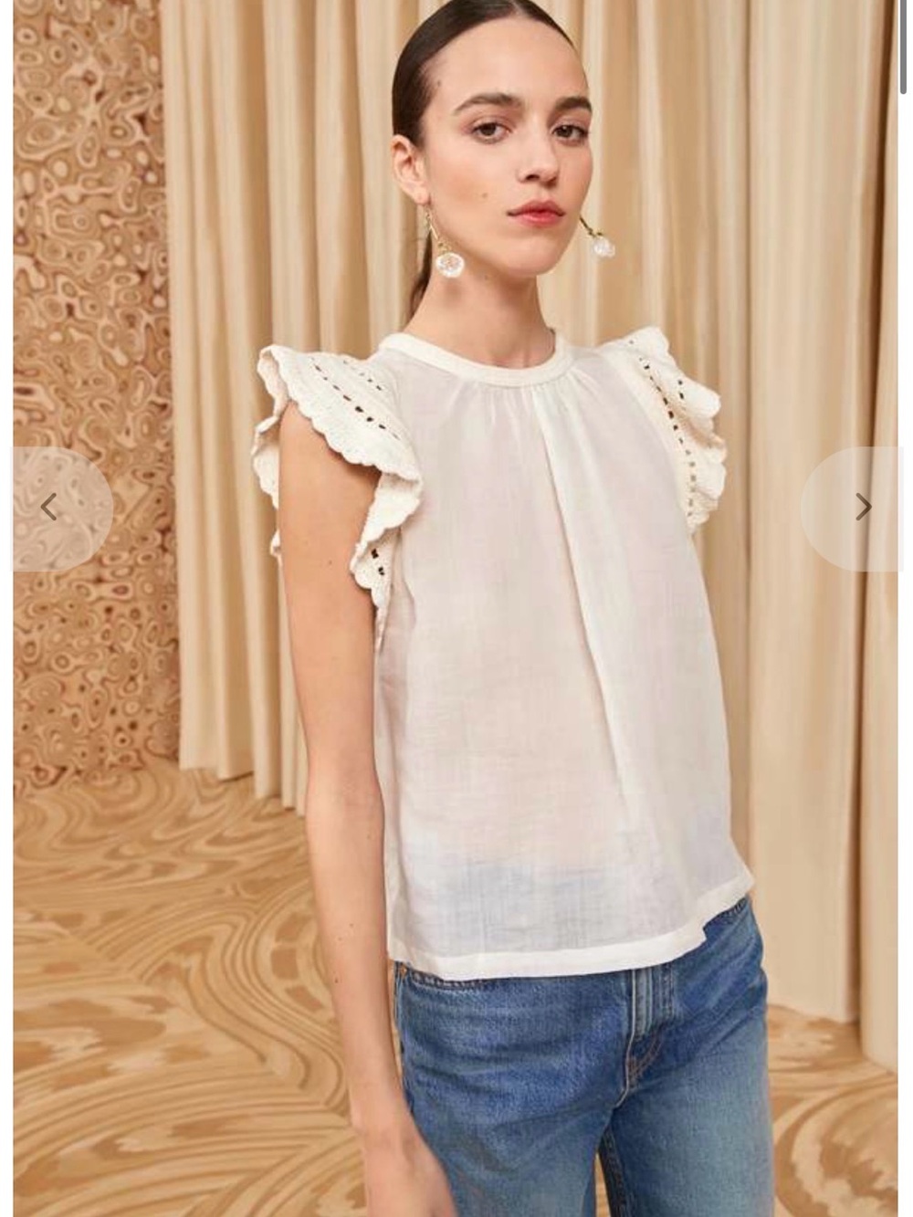 Ulla Johnson - Kai top in Pristine